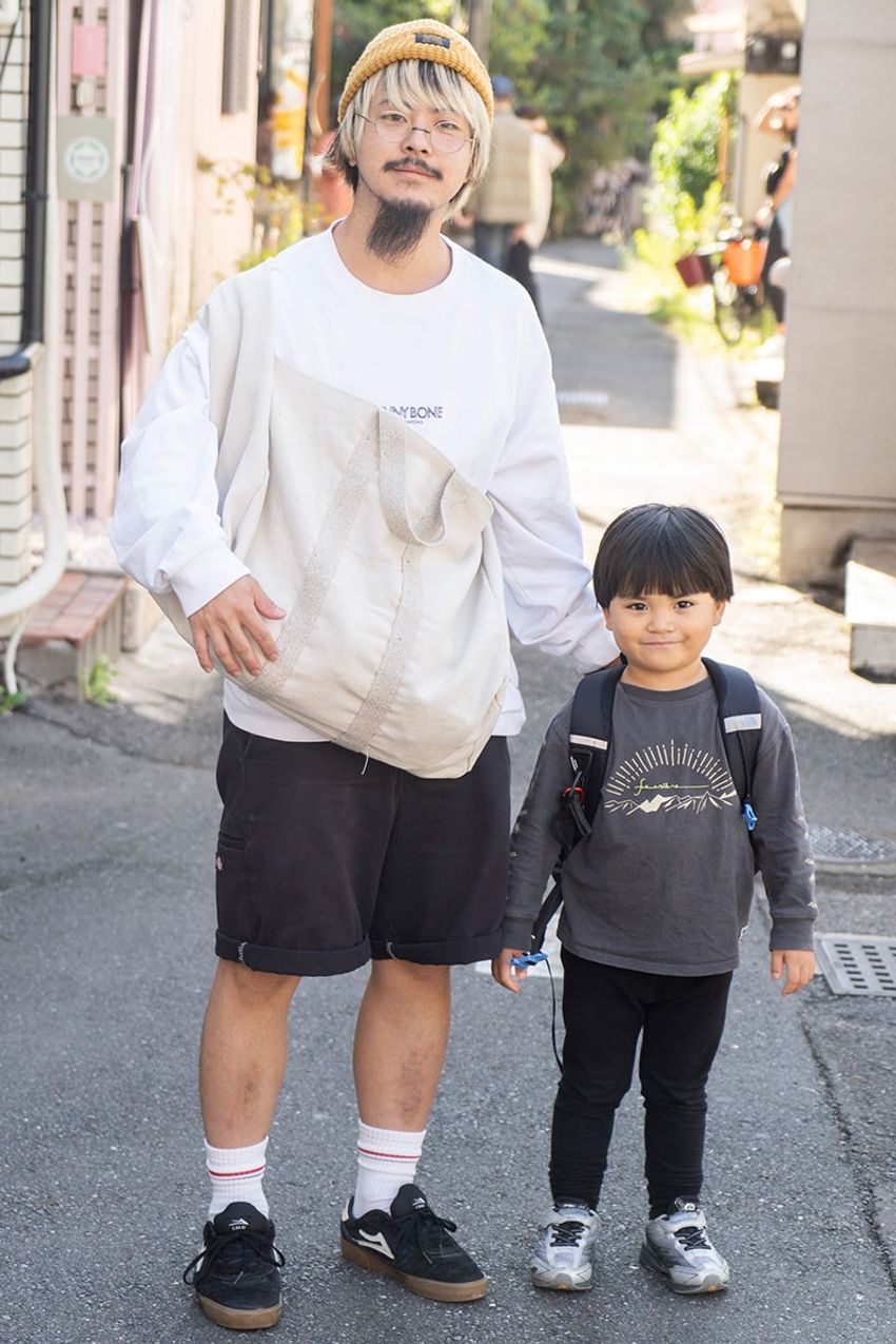 今が旬の「スウェットシャツ＆ショーツ」の合わせ。センス良くコーデした3名をチェック - 8枚目の画像