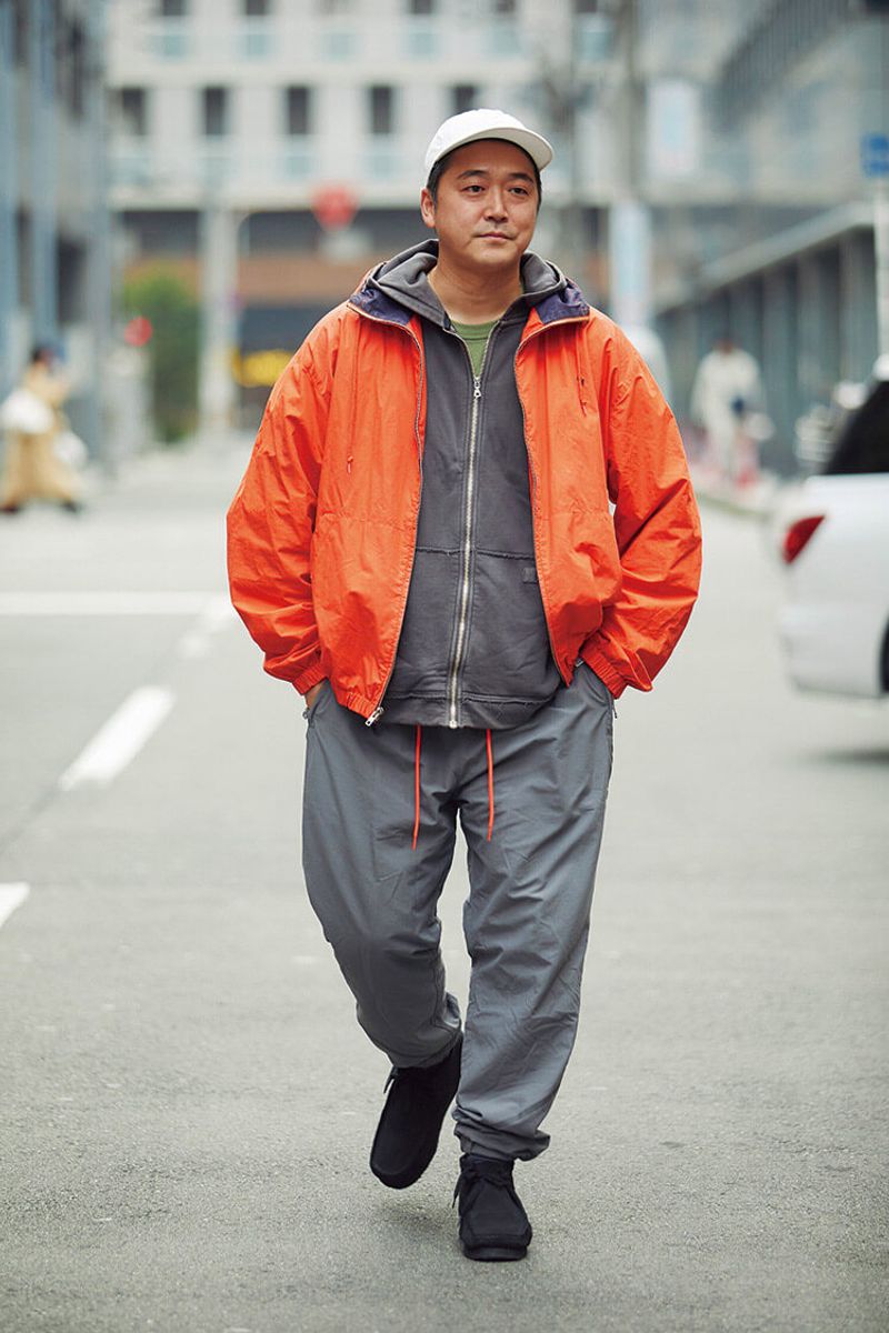 靴で、シルエットとのバランスをとった好例 藤枝 剛