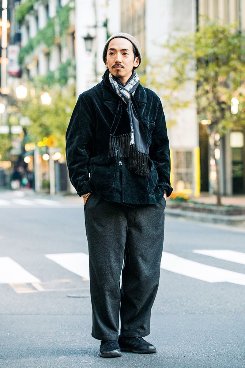 シンプルなのにお洒落に見えるモノトーンコーデ② 菊地 崇