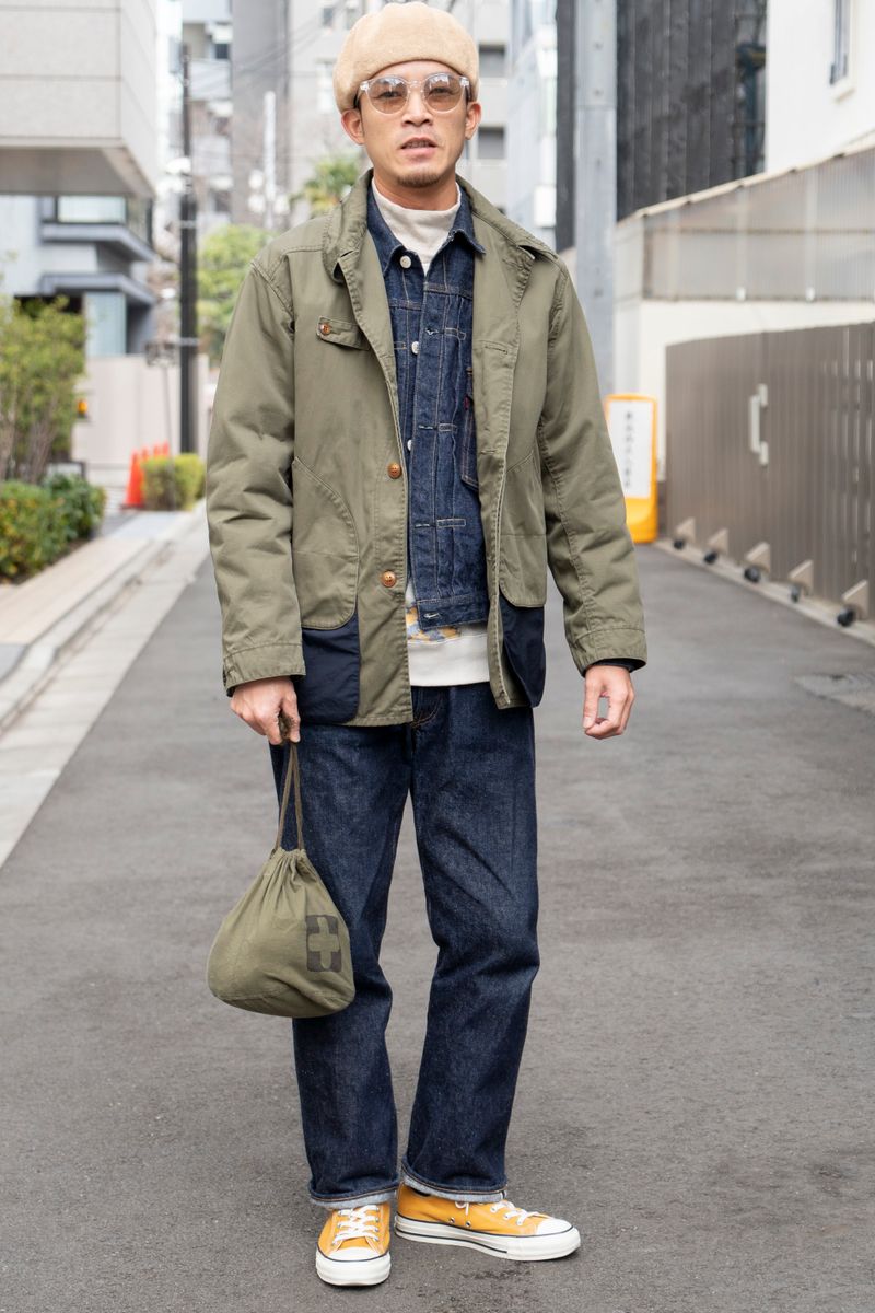 キャロラインのジャケットコーディネート | 250127-1443-26 井川慶太