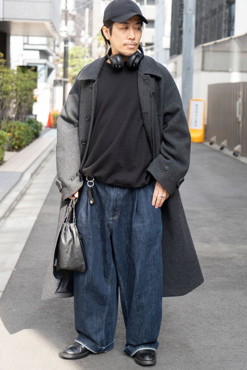 アナザーオフィスのコートコーディネート | 250130-0829-24 吉本慎吾