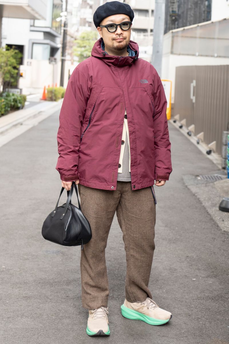 ザノースフェイスのジャケットコーディネート | 250130-0836-15 園原一広