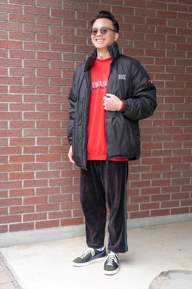 ワコマリア×ナンガのダウンジャケットコーディネート | 250130-0855-12 政田雄志