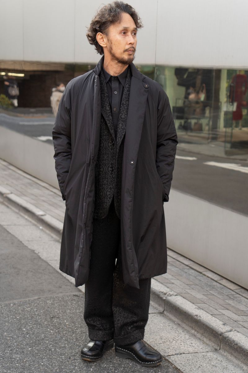 ユナイテッドアローズのコートコーディネート | 250130-0924-42 西垣春樹 2枚目の写真