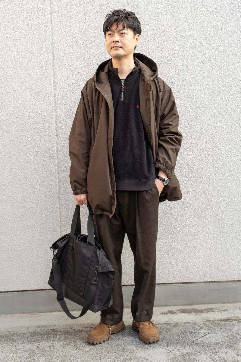 エスエスズィーのジャケットコーディネート | 250130-0933-36 安藤一将