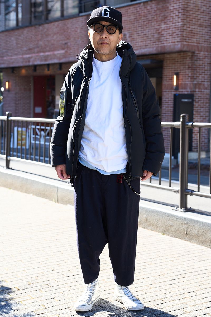 デサントのダウンジャケットコーディネート | 250130-1027-49 並木佳央 2枚目の写真