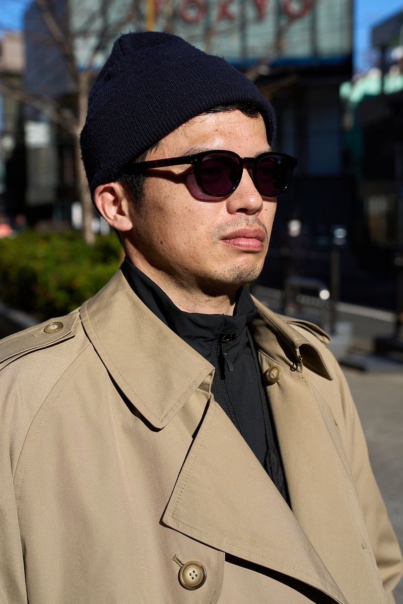 ブルックスブラザーズのコートコーディネート | 250130-1030-56 黒田 3枚目の写真