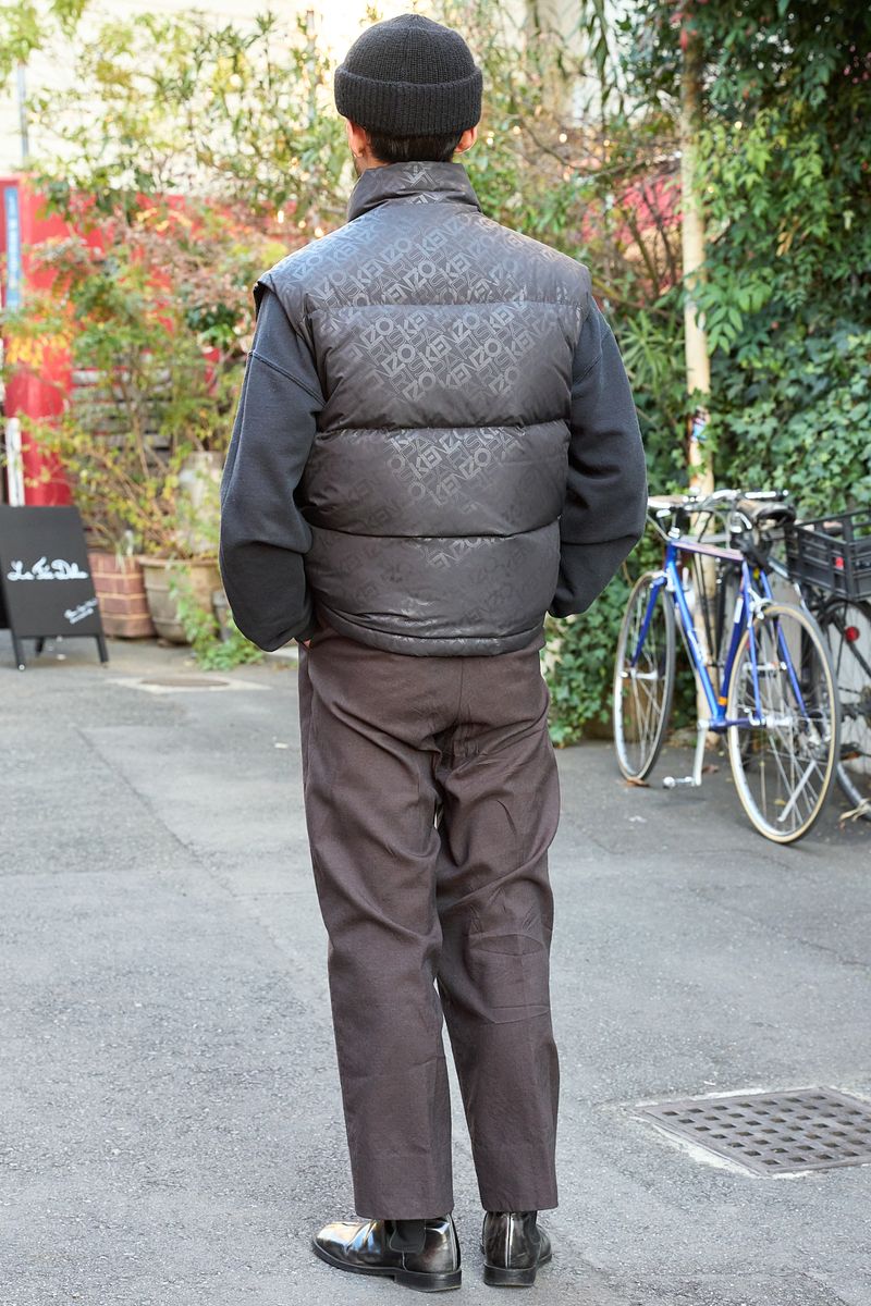 ケンゾーのダウンベストコーディネート | 250130-1042-49 松永洋夢 3枚目の写真