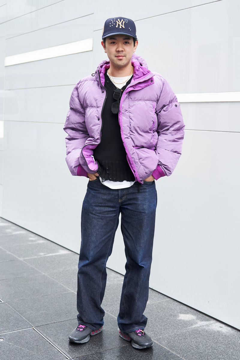 ストーンアイランドのダウンジャケットコーディネート | 250203-0853-38 poteto仙人