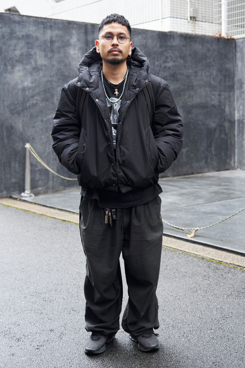 ザラのダウンジャケットコーディネート | 250203-0859-12 タカ