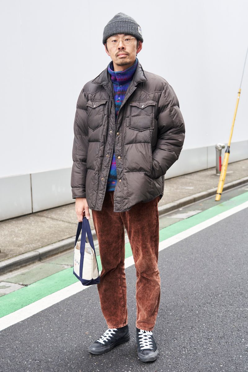 ポロラルフローレンのダウンジャケットコーディネート | 250203-0915-23 ナオ