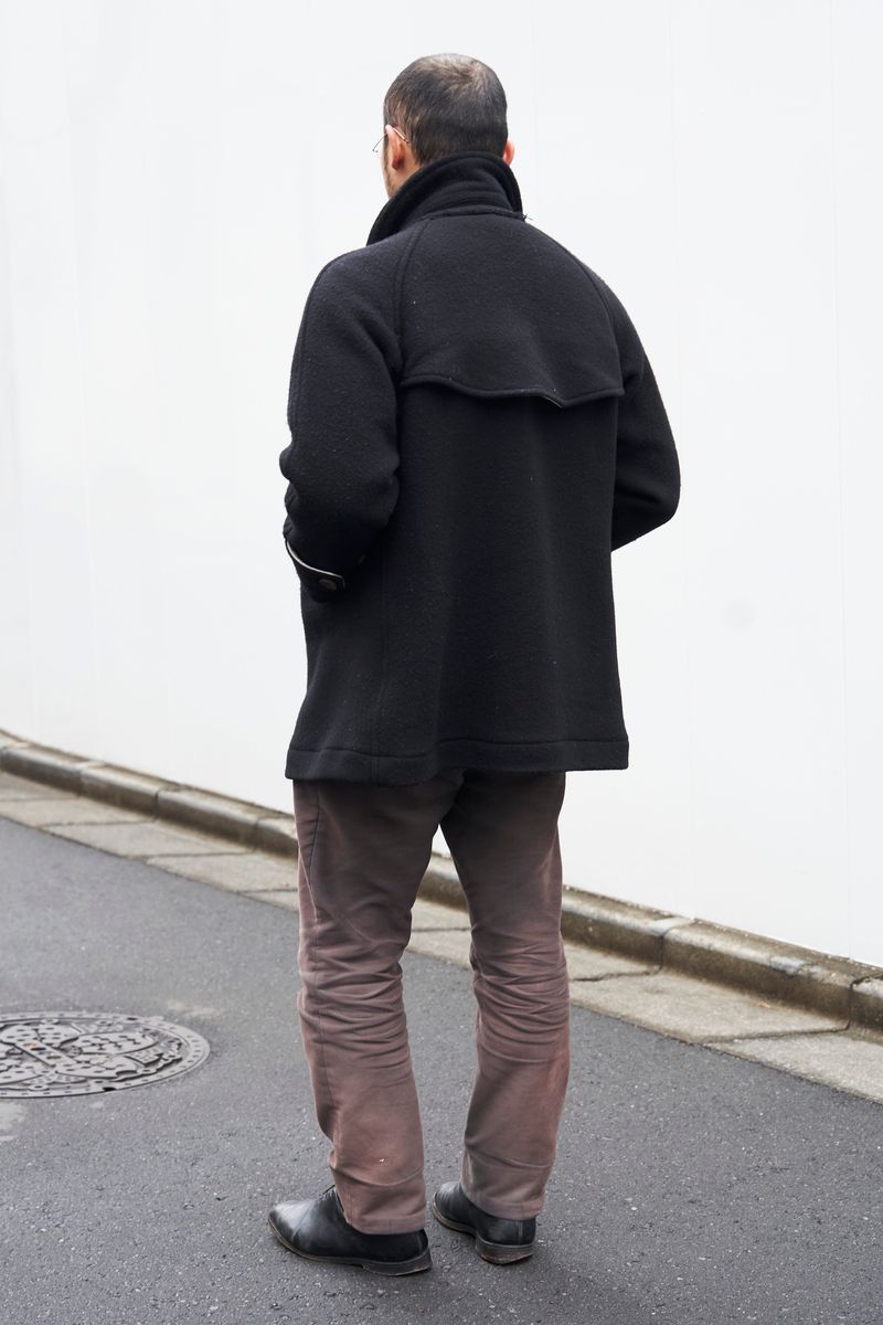 ポーター×スタンダードカリフォルニアのコートコーディネート | 250203-0922-11 .- 2枚目の写真