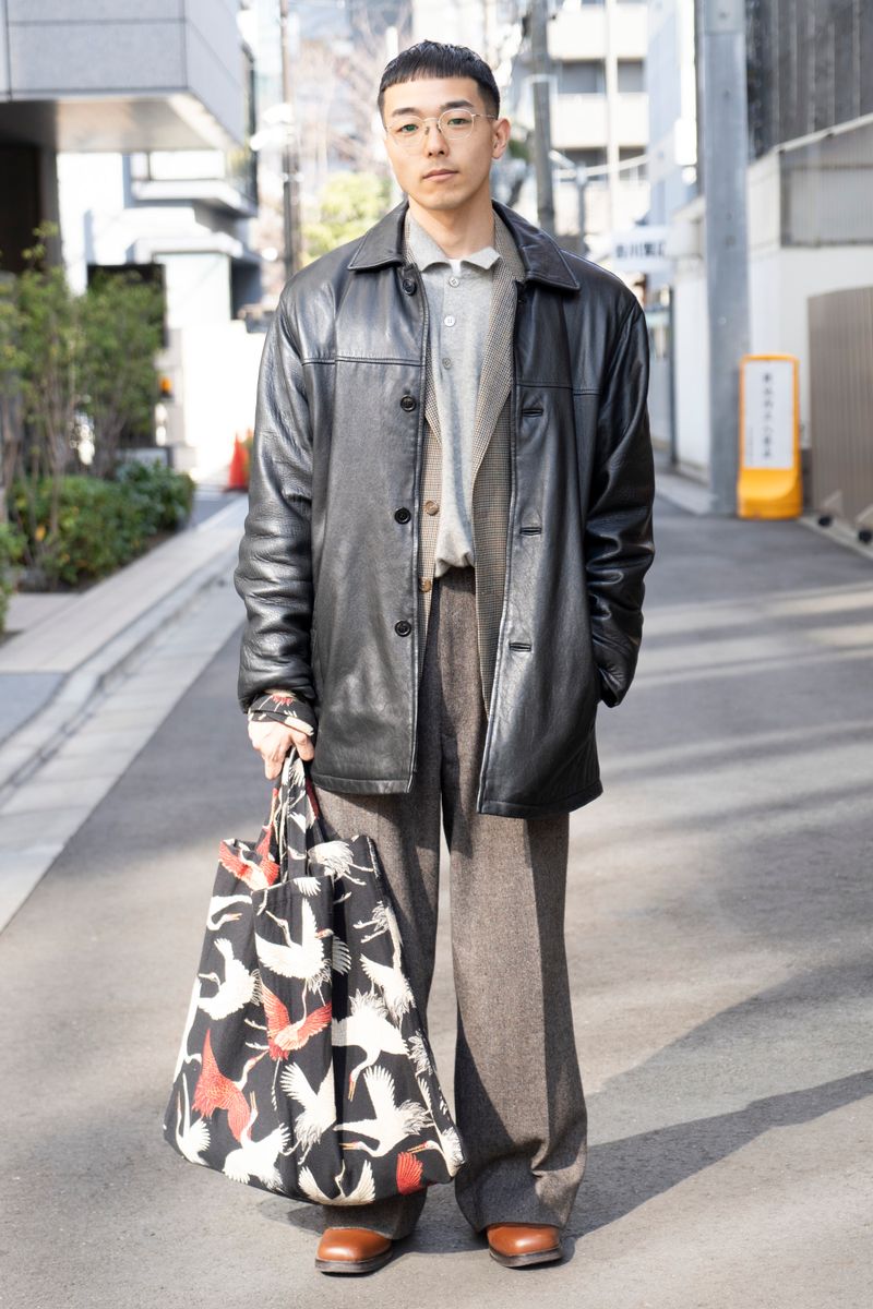 古着のコートコーディネート | 250204-0813-10 片山 健