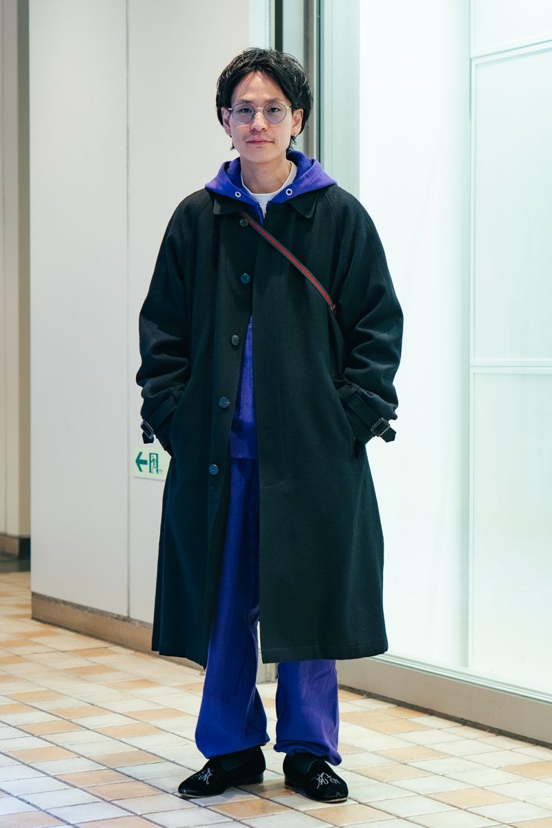 エスのコートコーディネート | 250203-2144-49 金子遼平