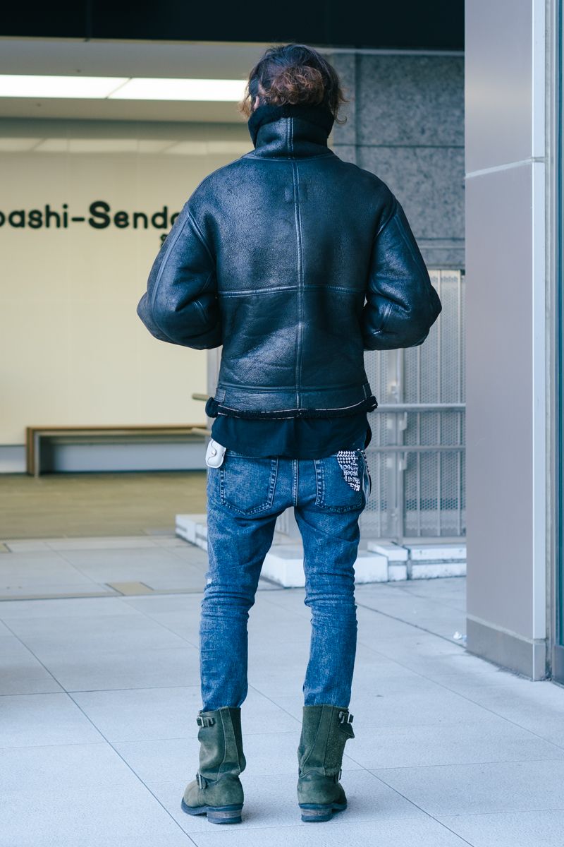 アヴィレックスのジャケットコーディネート | 250203-2137-28 柳田雄也 2枚目の写真