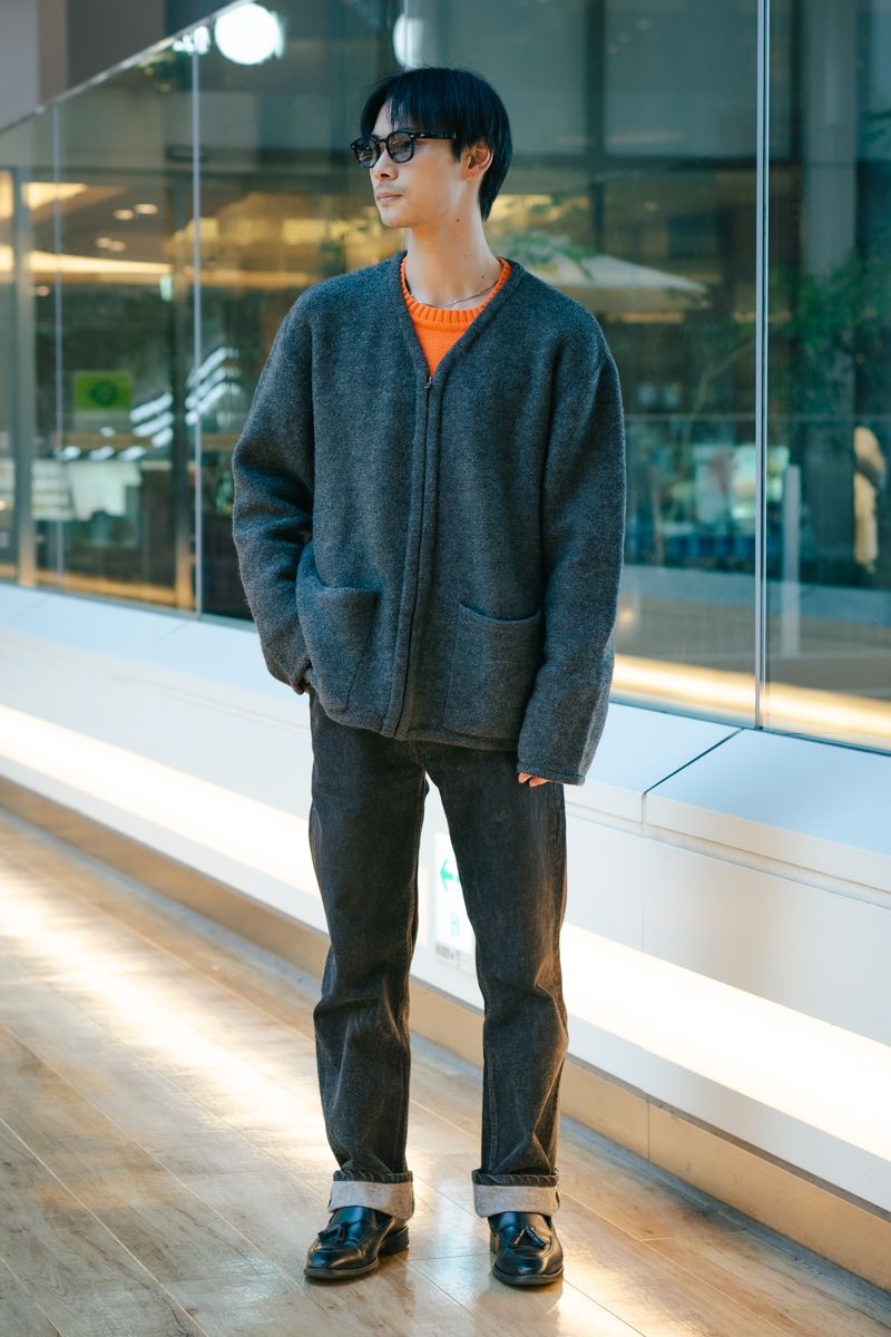 古着のコートコーディネート | 250203-2122-48 早坂 翼 3枚目の写真