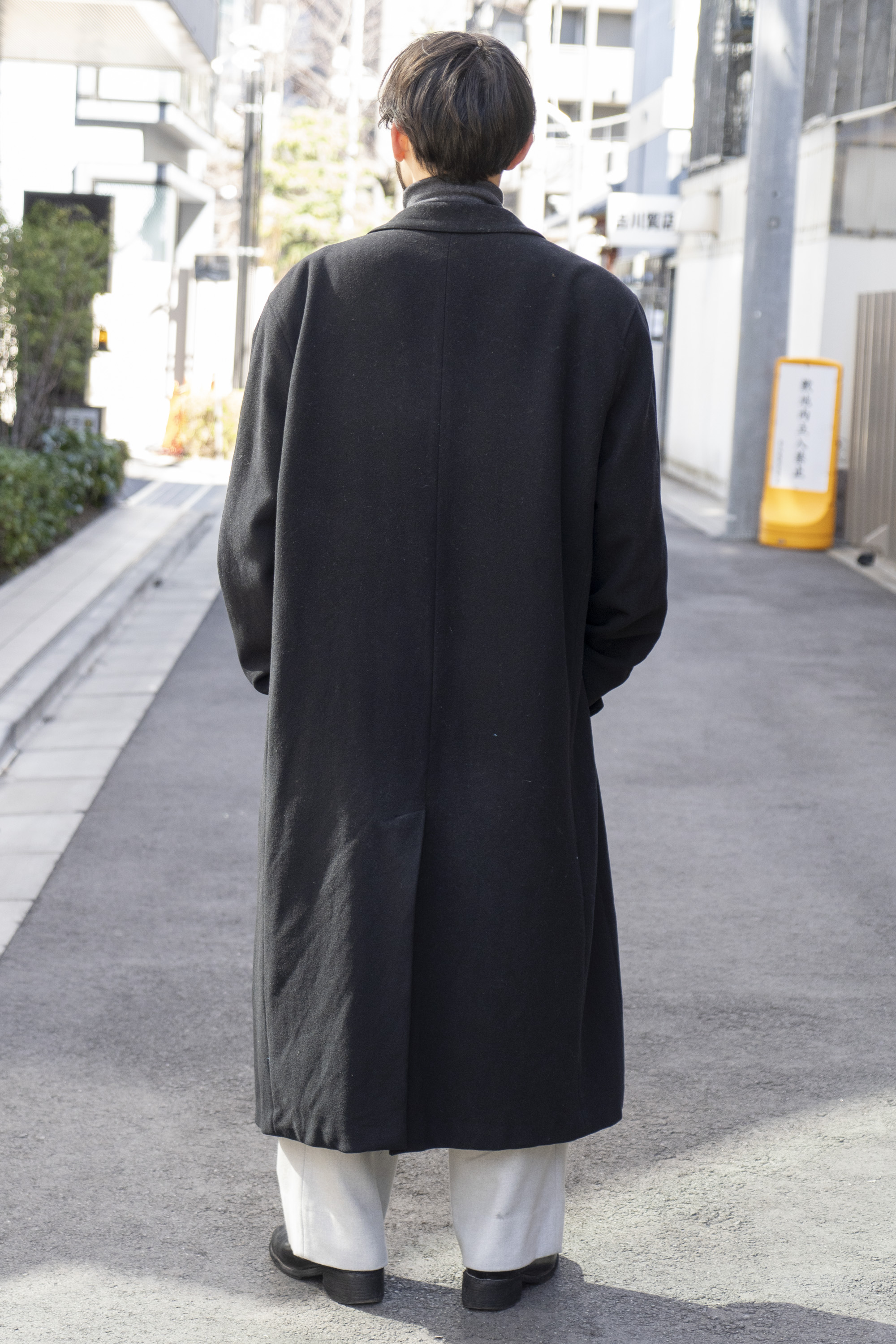 ジョルジオアルマーニのコートコーディネート | 250210-1134-50