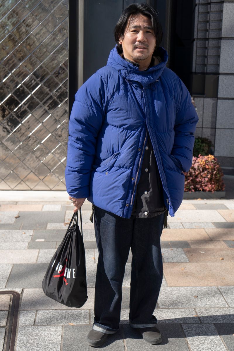 テンシーのダウンジャケットコーディネート | 250210-1347-13 下村 恒
