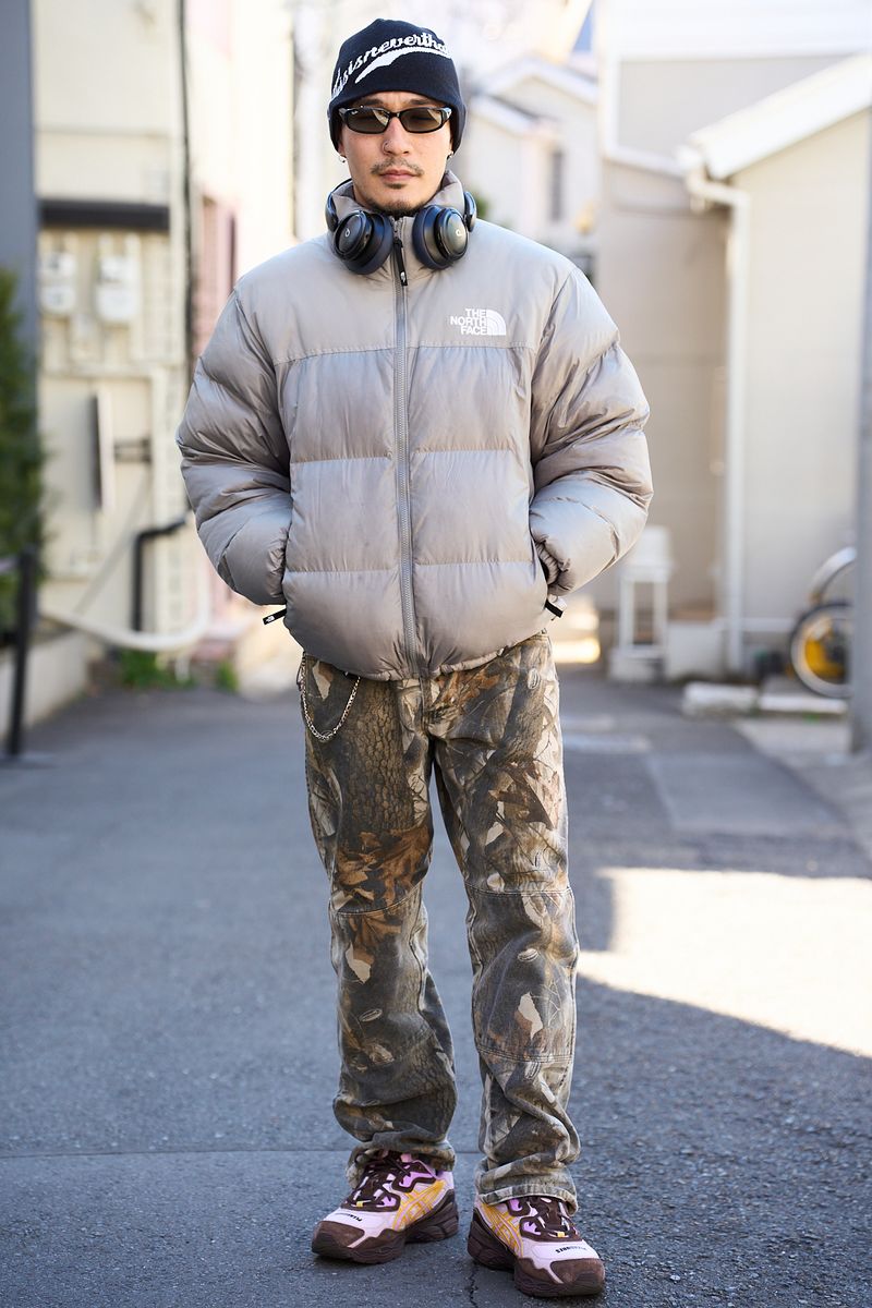 ザノースフェイスのダウンジャケットコーディネート | 250210-0951-22 古波蔵保秀