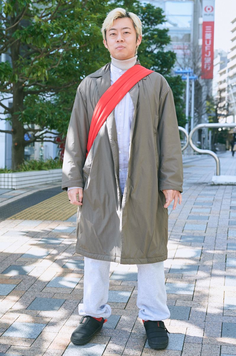 無印良品のコートコーディネート | 250217-0850-49 なかのたくろう 2枚目の写真