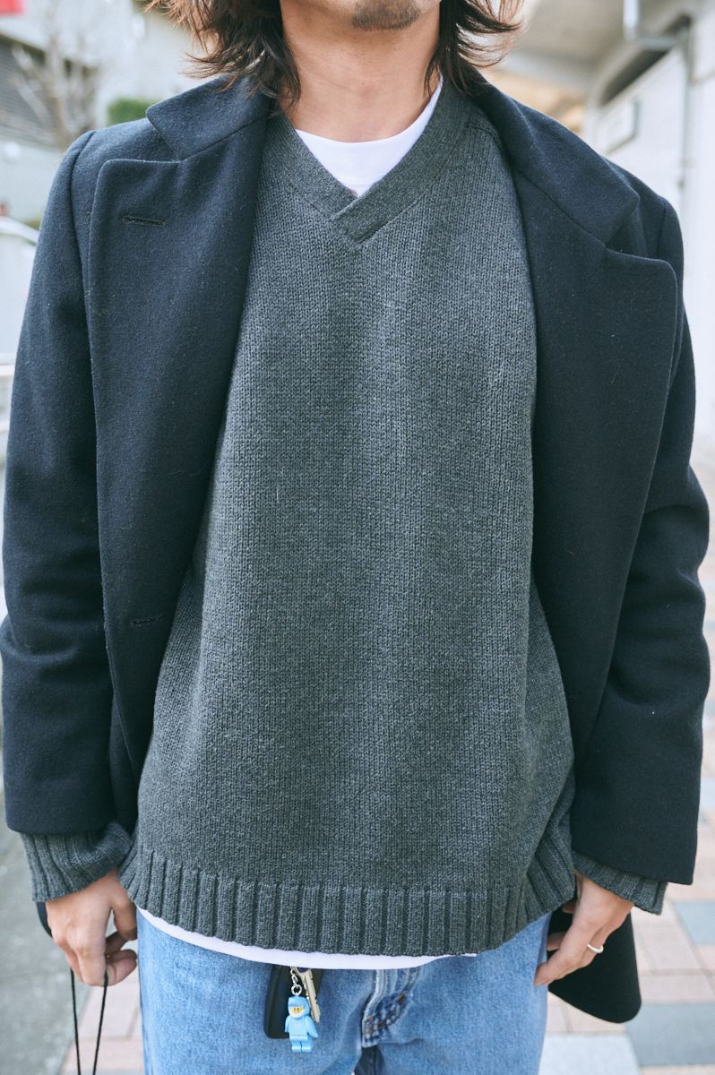 古着のコートコーディネート | 250217-0908-00 植竹悠樹 4枚目の写真