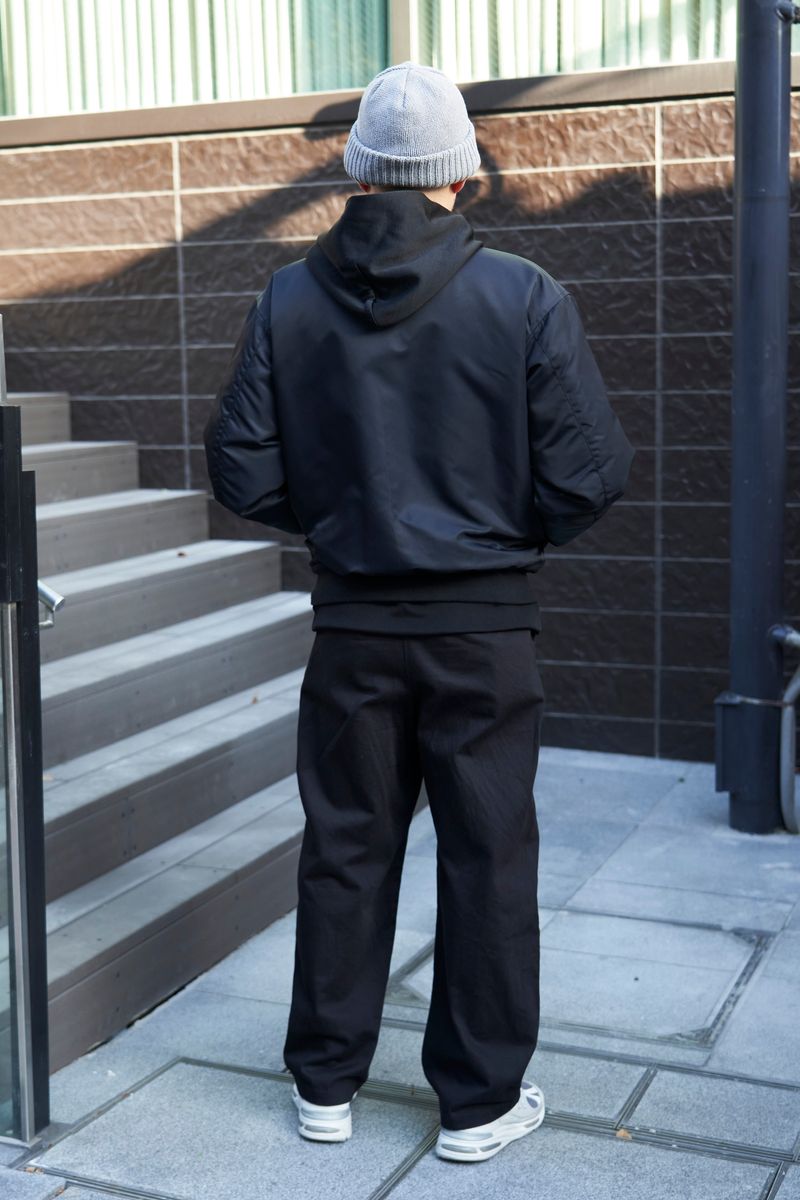 ポリプロイドのブルゾンコーディネート | 250217-0847-51 サカモト 2枚目の写真