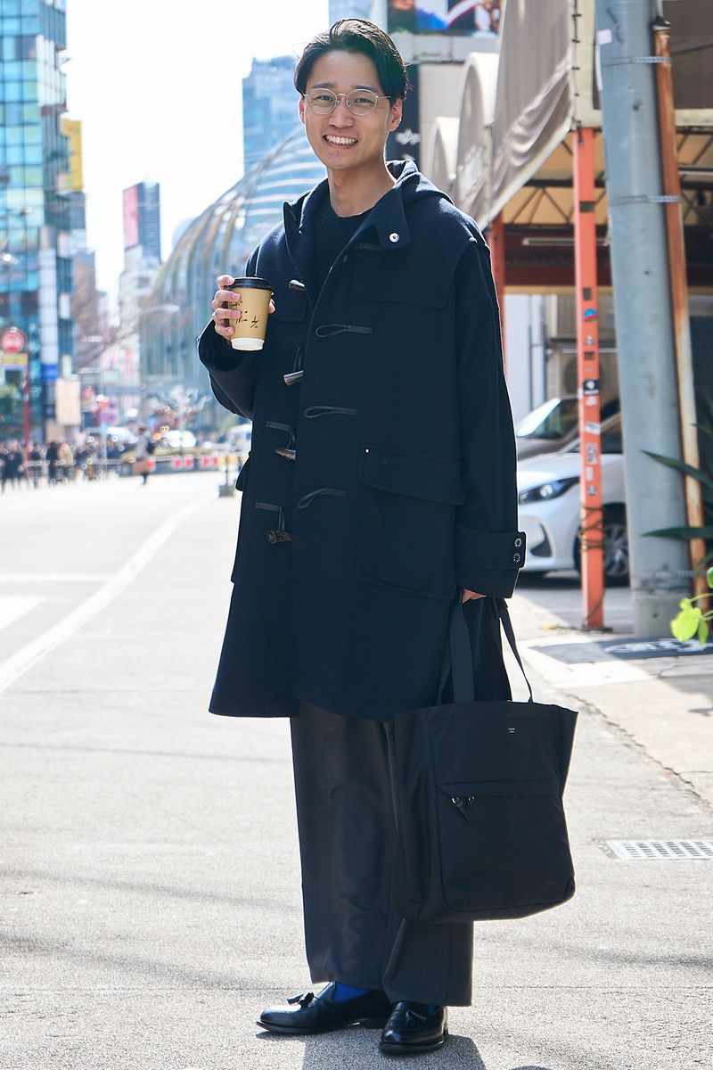 マッキントッシュのコートコーディネート | 250217-1740-30 山田勝彦