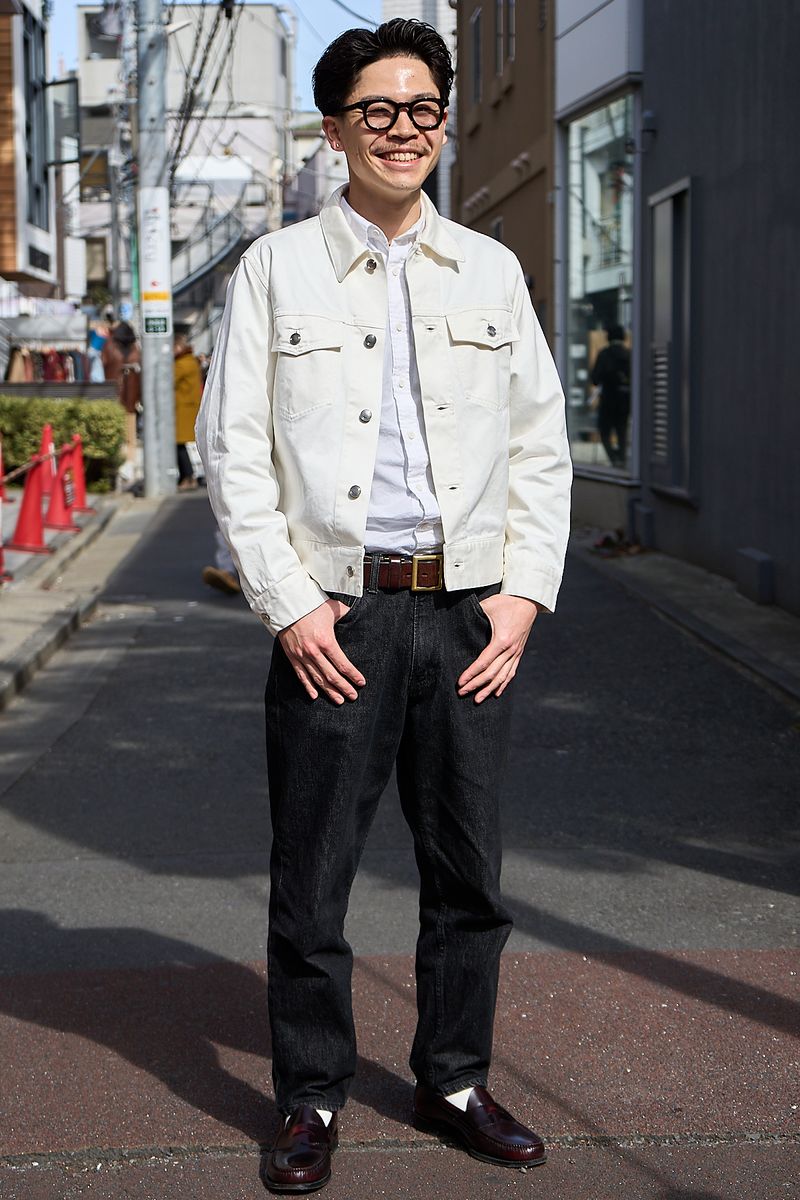 トゥモローランドのGジャンコーディネート | 250217-1820-28 水口 匠