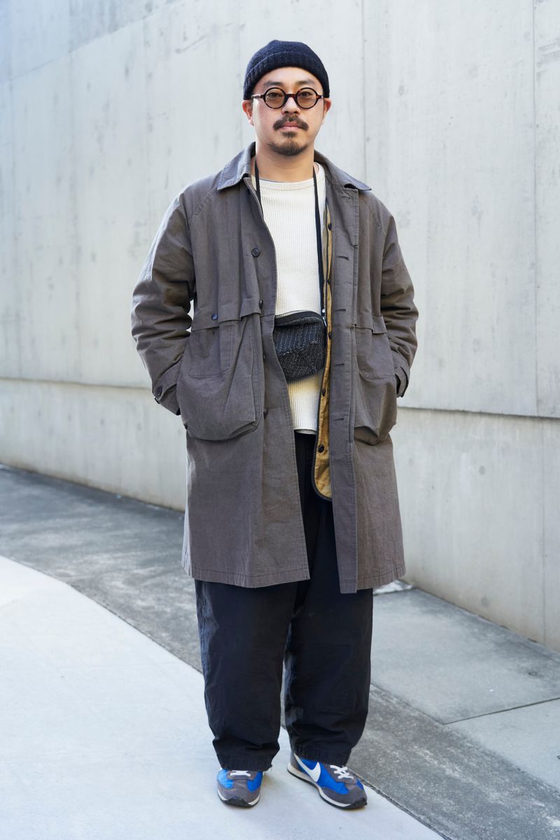 エンズアンドミーンズのコートコーディネート | 250224-0946-05 あめざわ