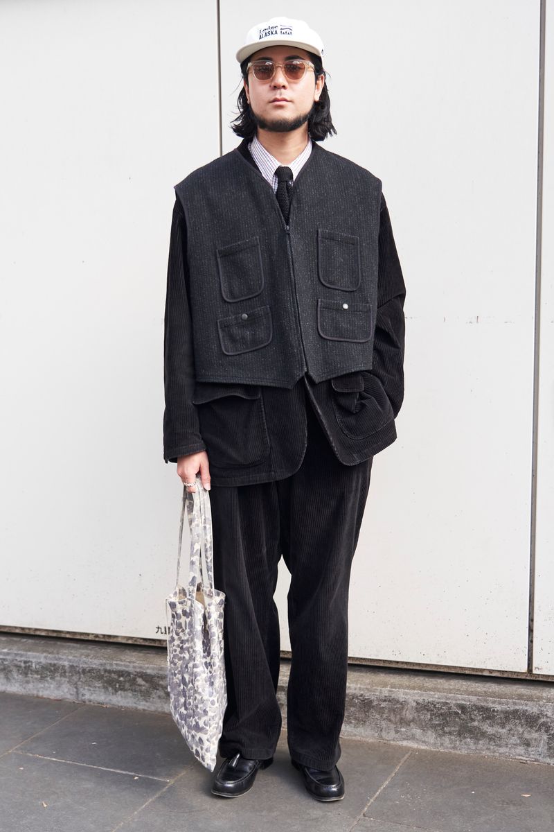 ウールリッチのベストコーディネート | 250224-1041-41 D.K