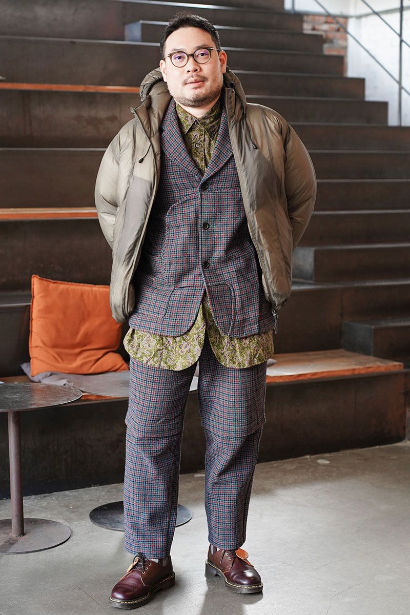 コムデギャルソンのジャケットコーディネート | 250225-1652-20 オ・チャンドン