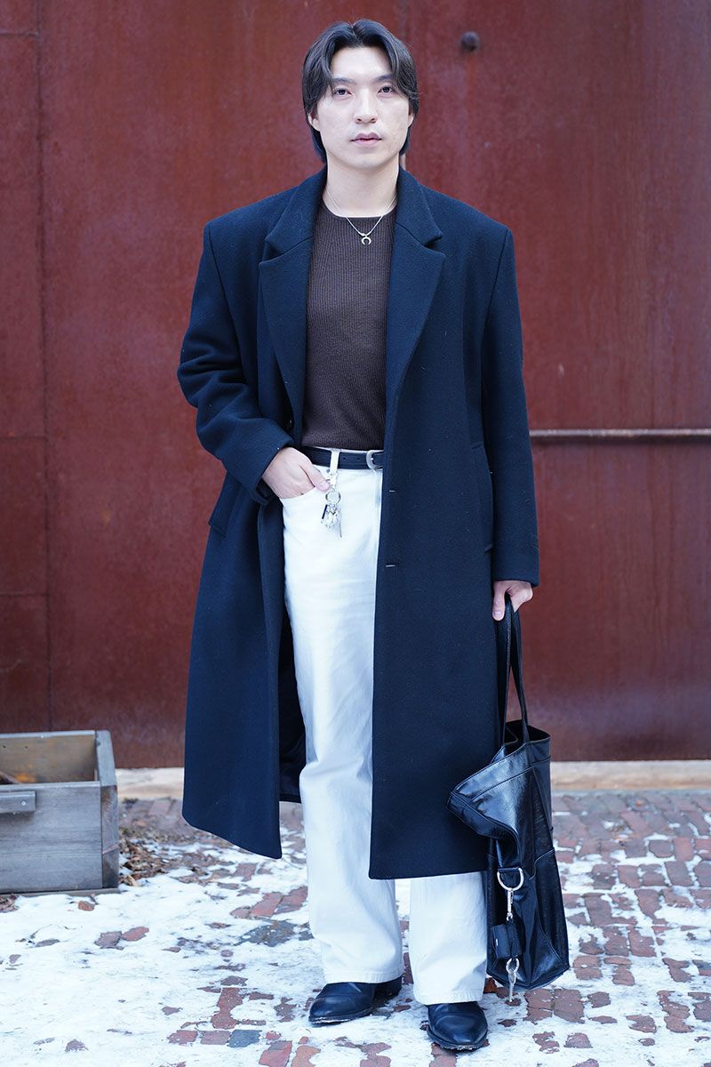 タイルのコートコーディネート | 250225-1748-21 チョ・ヒョンソン