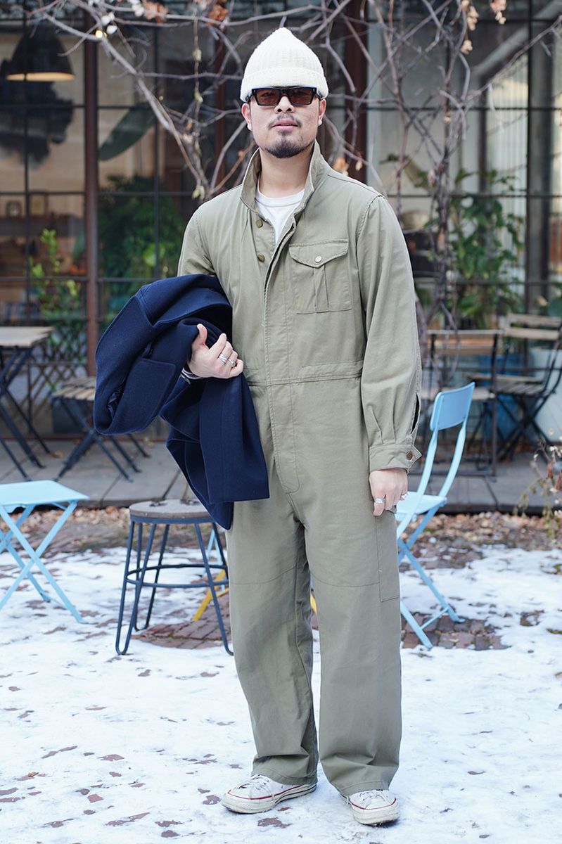 ヴィンテージ のジャンプスーツコーディネート | 250225-1807-42 ジョン・ビョンヒョン 4枚目の写真