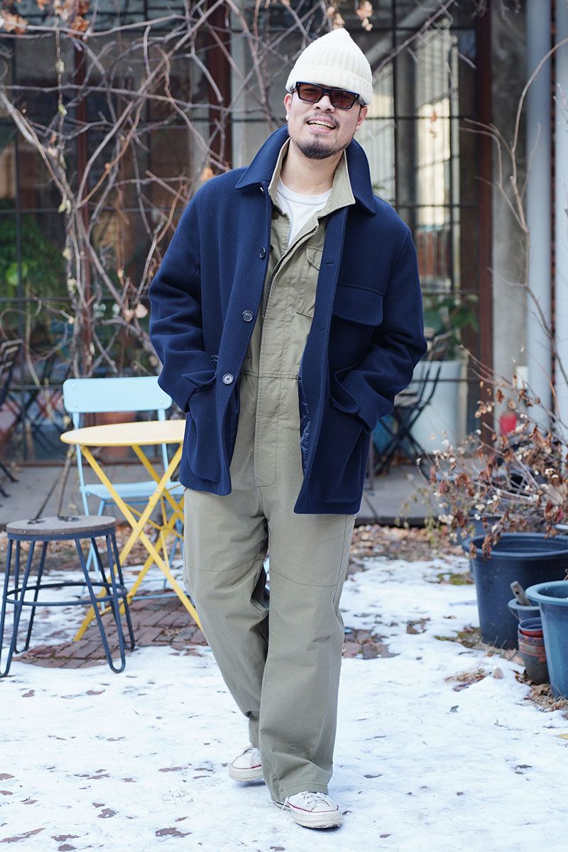 ヴィンテージ のジャンプスーツコーディネート | 250225-1807-42 ジョン・ビョンヒョン