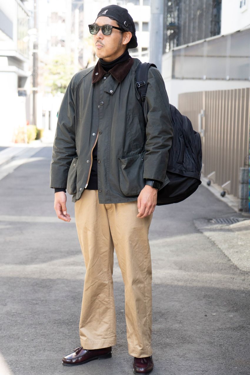 春も大人気「バブアー」、特に“ビデイル”が高支持率だった！街角の大人たちのコーデ好例 - 4枚目の画像