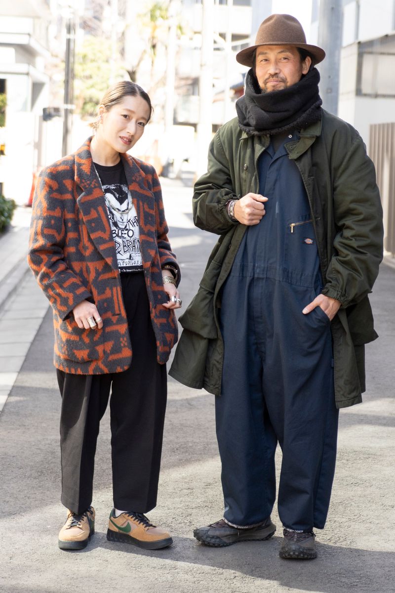 古着のコートコーディネート | 250226-0908-35 伊藤健太郎