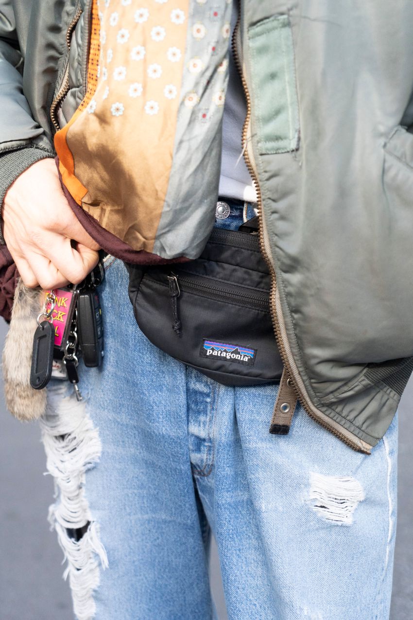 フライトジャケットを今っぽく。街角で見つけた5人から着こなしヒントを探る！ - 3枚目の画像