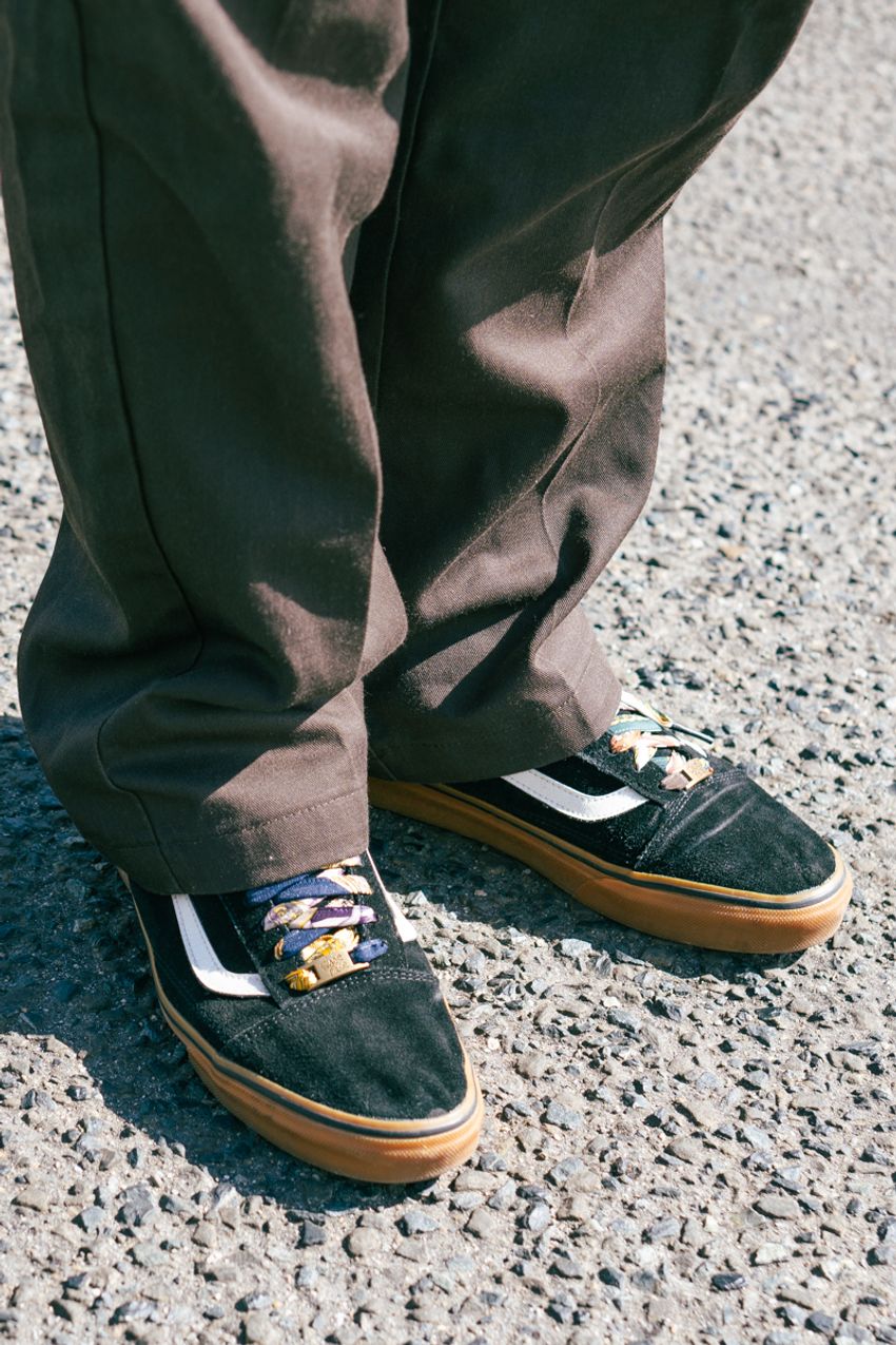 ディッキーズが筆頭！“茶のワークパンツ”が新鮮で◎。春の街角に映えるコーデ上手を捕獲 - 6枚目の画像