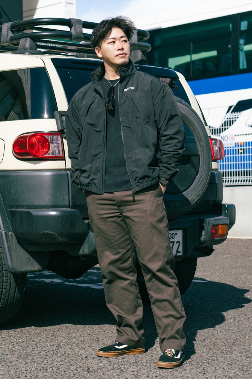 ディッキーズが筆頭！“茶のワークパンツ”が新鮮で◎。春の街角に映えるコーデ上手を捕獲 - 5枚目の画像