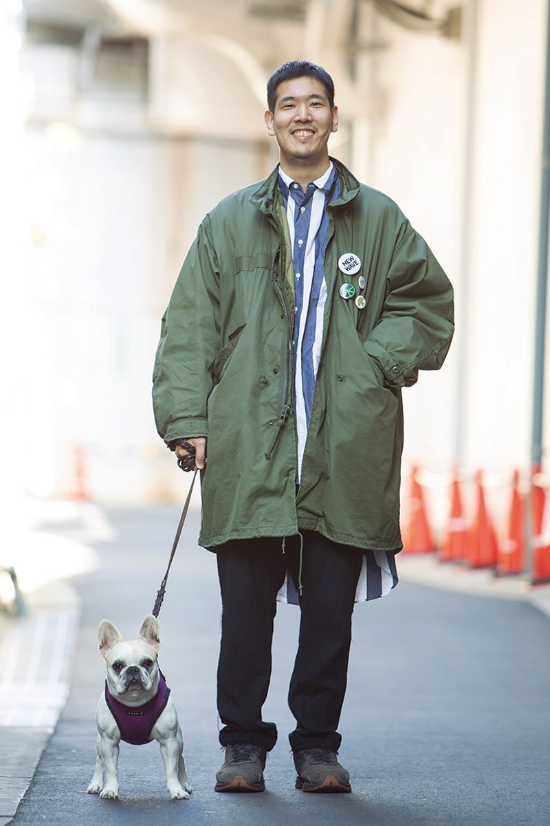 抜群に今っぽい大胆なサイジング 吉田宗祐