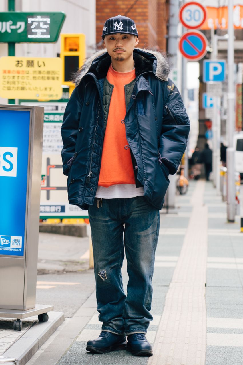 フライトジャケットを今っぽく。街角で見つけた5人から着こなしヒントを探る！ - 10枚目の画像