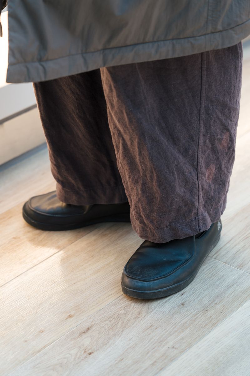 無印良品のコートコーディネート | 250227-0847-55 伊藤 幹 6枚目の写真