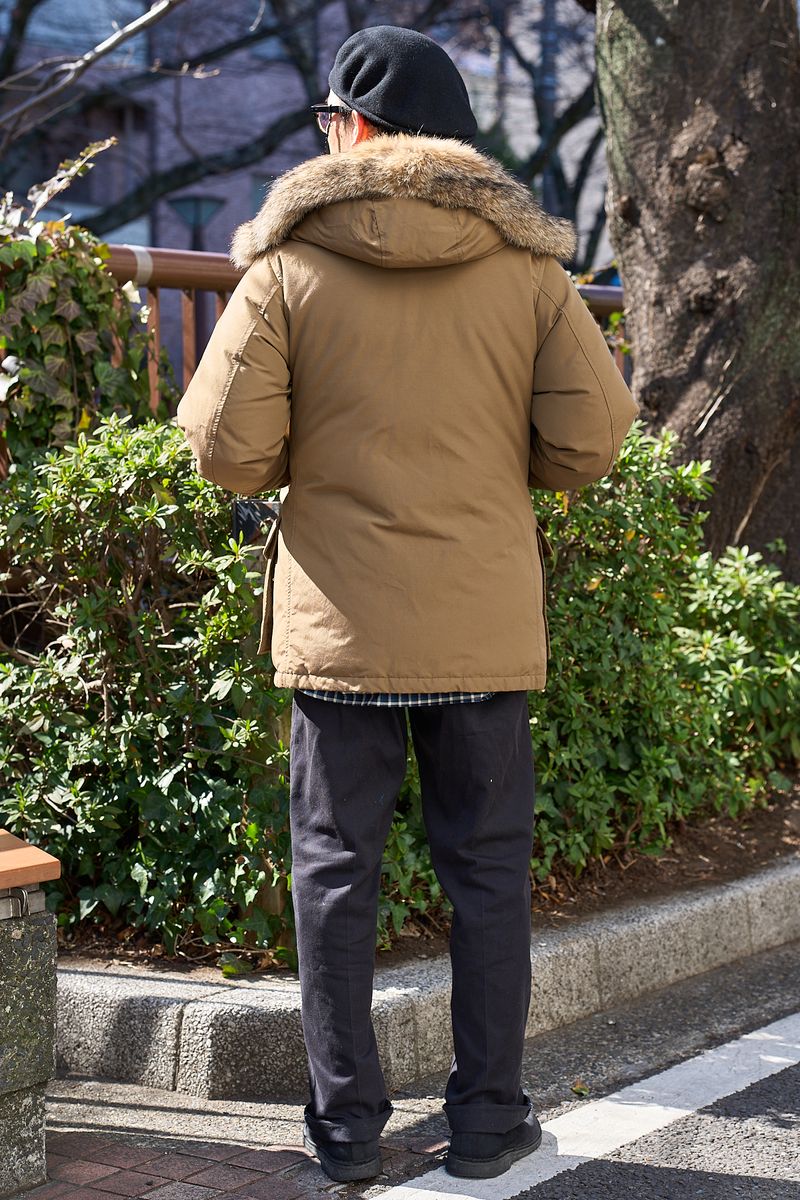 ウールリッチのダウンジャケットコーディネート | 250228-0720-21 古谷隆彰 2枚目の写真