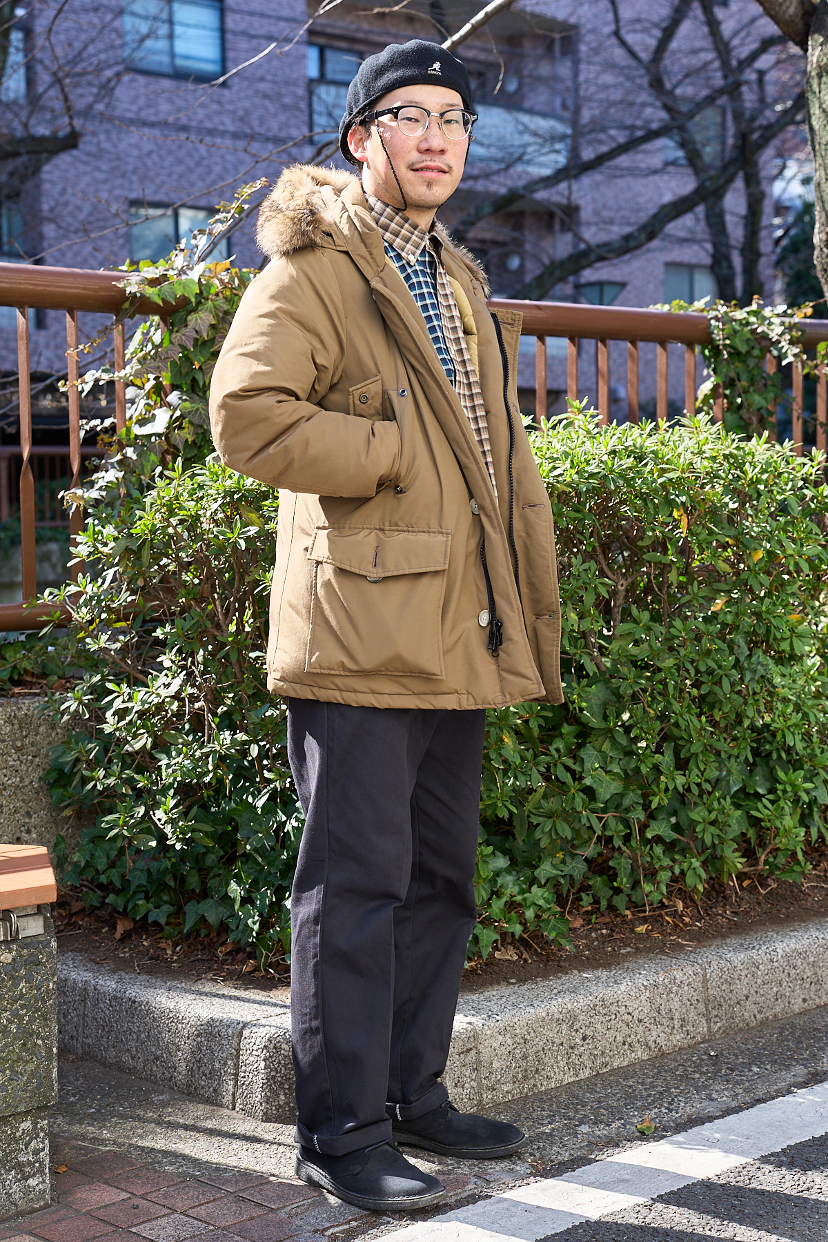 ウールリッチのダウンジャケットコーディネート | 250228-0720-21