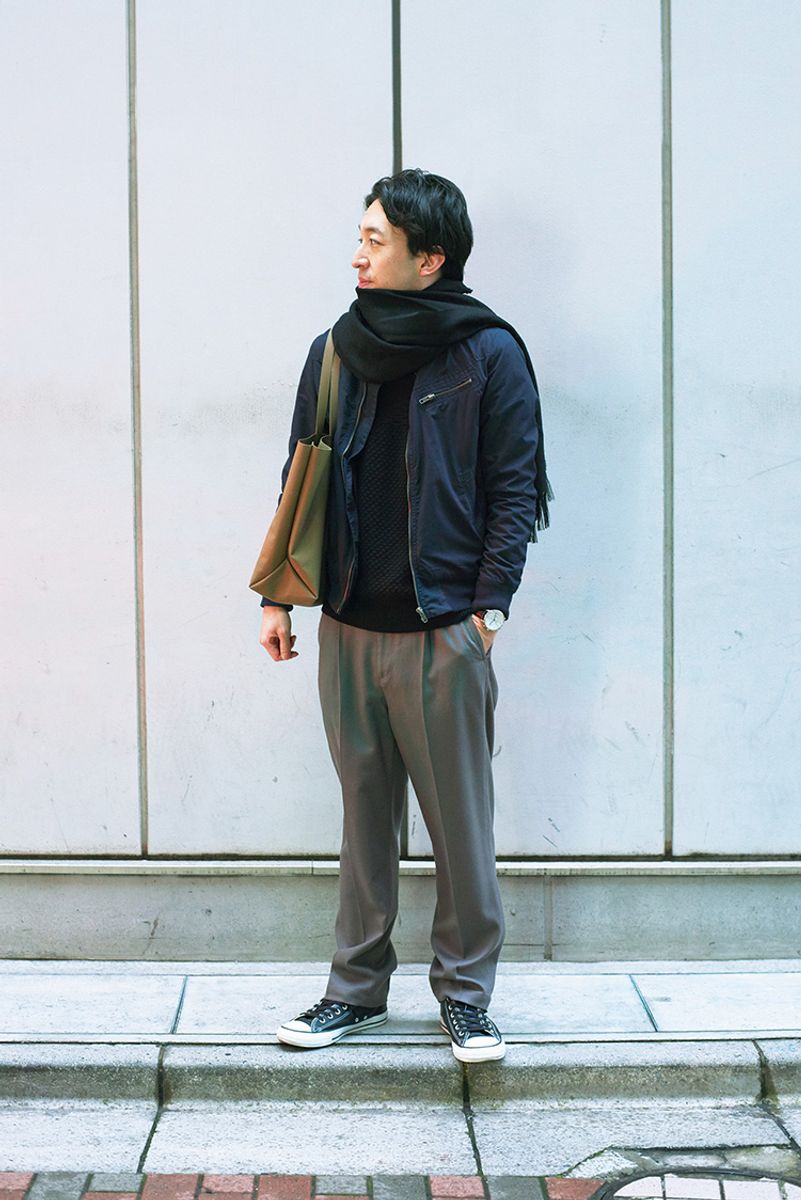 フレンドリーブランドのトップスを品良く着こなす 小林 真