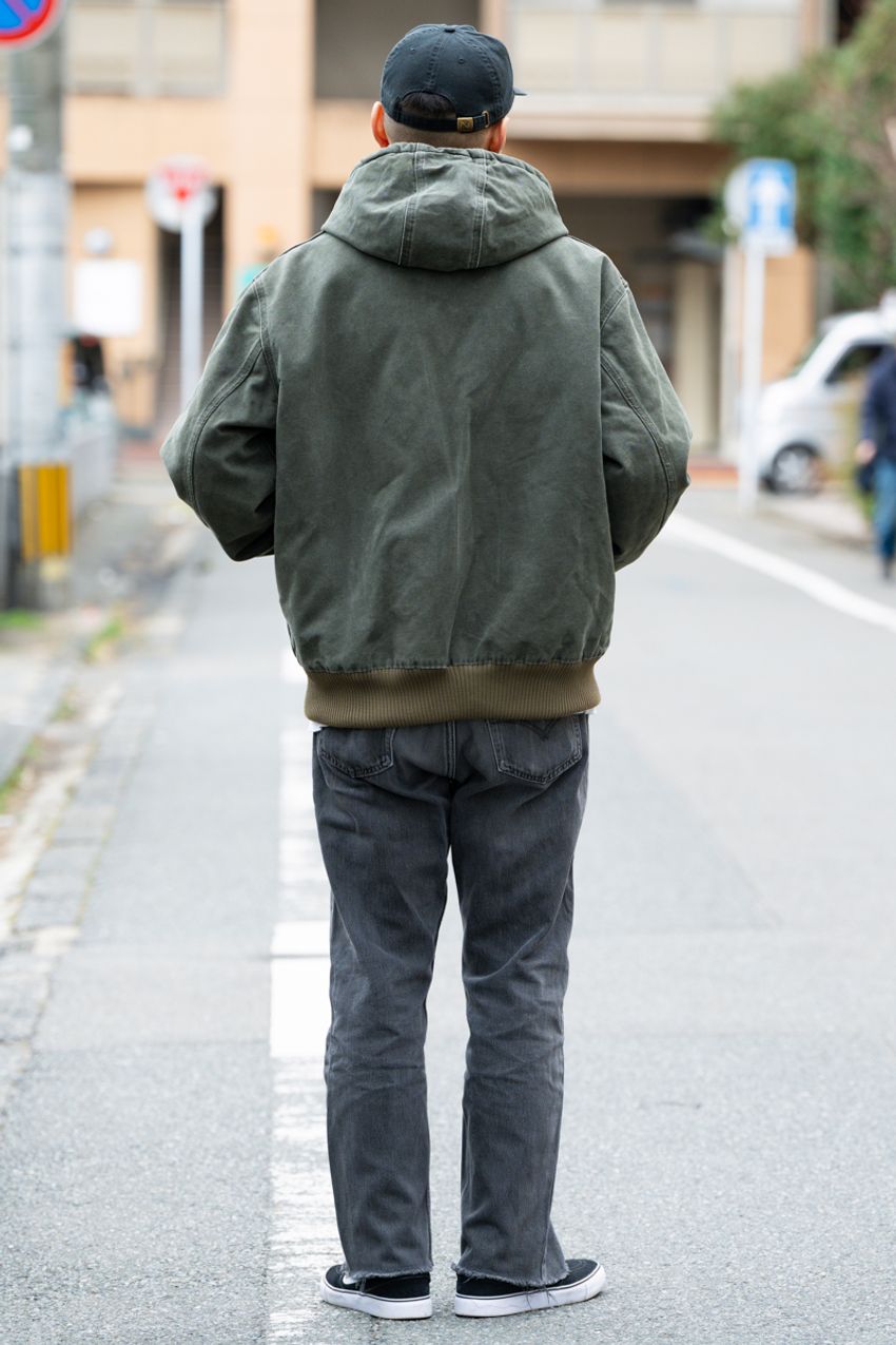 30代から学ぶジップアップパーカの着こなし術！着用ブランドはカーハート、ロスアパ…… - 11枚目の画像