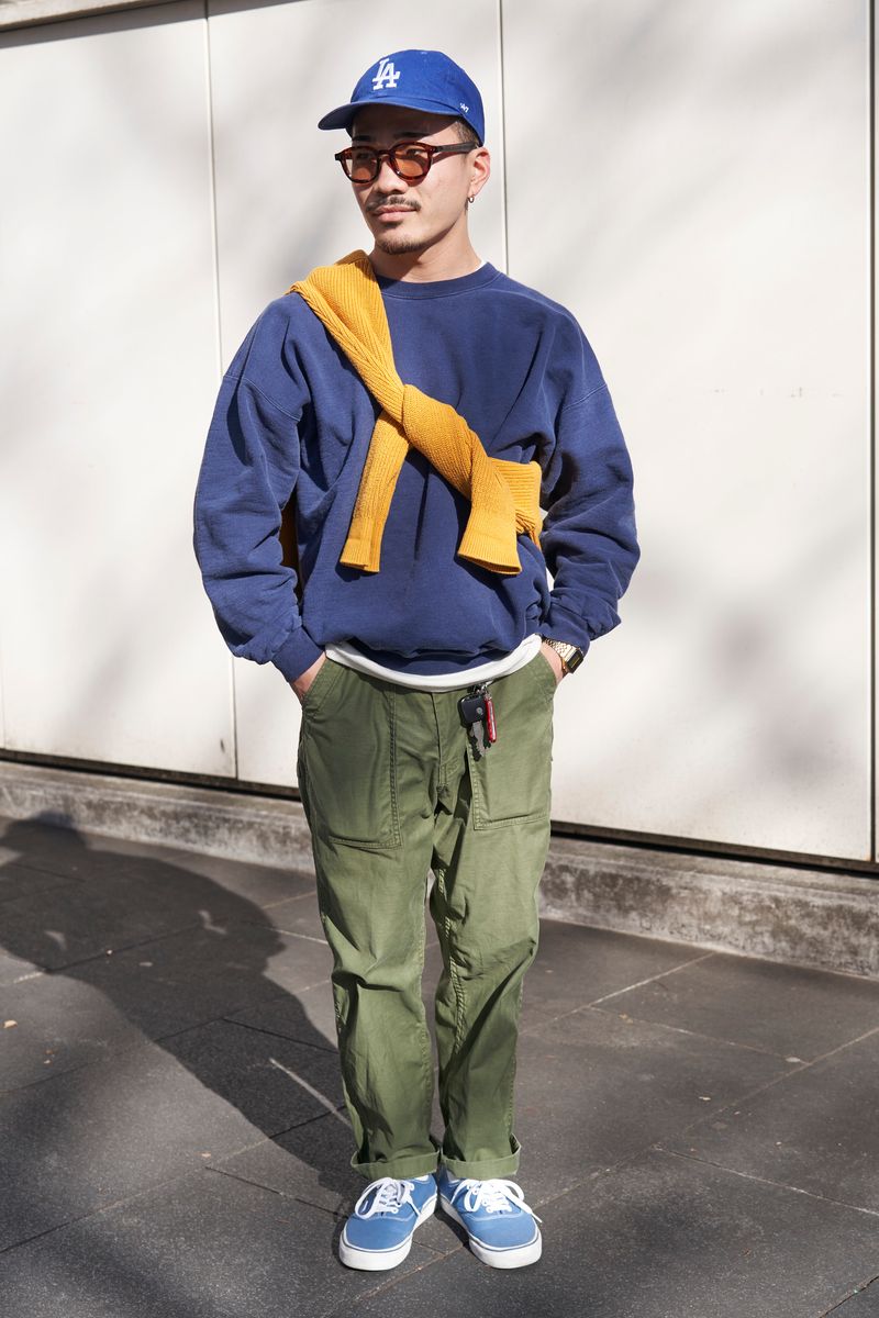 ヘインズのスウェットコーディネート | 250310-1105-20 スナッピーズ