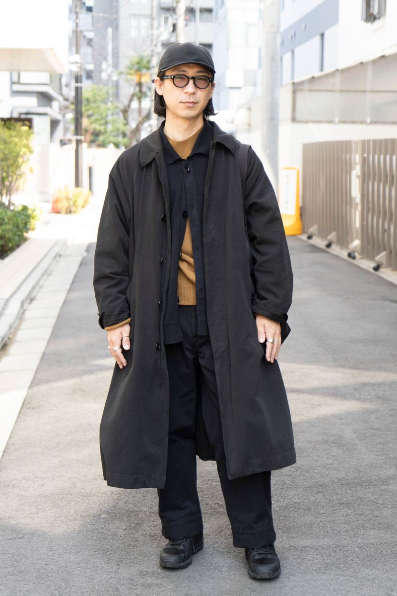 コモリのコートコーディネート | 250316-1008-30 渡辺憲太