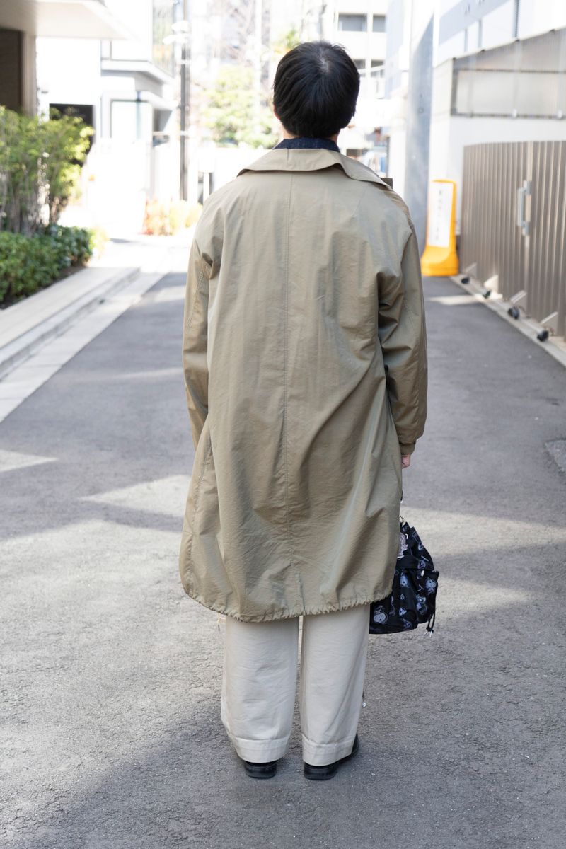 オーラリーのコートコーディネート | 250316-1016-20 野崎泰之 2枚目の写真