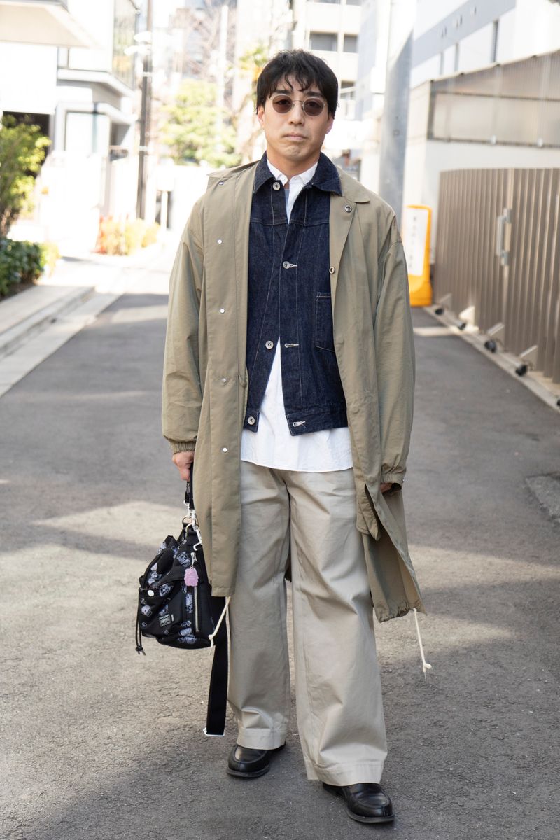 オーラリーのコートコーディネート | 250316-1016-20 野崎泰之